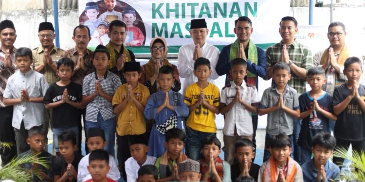 Wali Kota Pematangsiantar dr Susanti Buka Kegiatan Khitanan Massal PT. Pegadaian