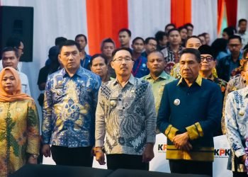 Pj. Bupati Heri Hadiri Rakornas KPK RI
