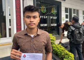 KAMPEDA Laporkan Dugaan Korupsi Dinas PUTR Batubara ke Kejatisu