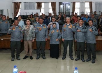 dr Susanti Dewayani SpA  menghadiri acara Bimbingan Teknis (Bimtek) Satlinmas dalam rangka Pilkada Serentak 2024