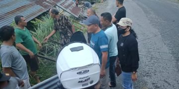 Camat Siantar Martoba langsung kunjungi 14 rumah yang terdampak akibat hujan deras dan disertai angin kencang