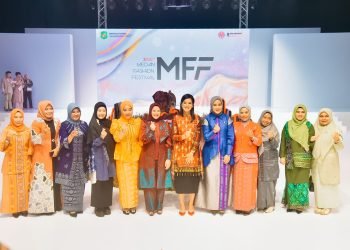 Pj. Ketua Dekranasda Batubara Hadiri Pagelaran Medan Festival Fashion (MFF) di Medan