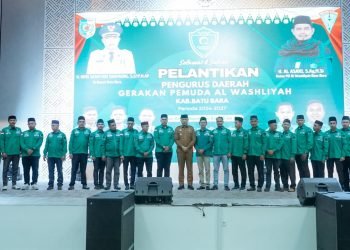 Pj. Bupati Batubara Hadiri Pelantikan Pengurus Al-Washliyah