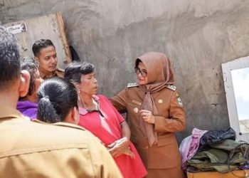 Wali Kota Pematangsiantar Bergerak Cepat Kunjungi Rumah Warga Terdampak Angin Kencang
