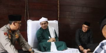 Kapolres Langkat Silaturahmi ke Tuan Guru Besilam Babusalam