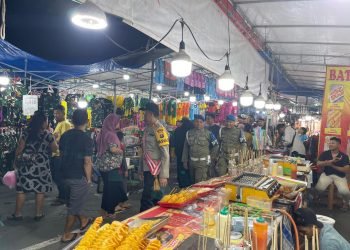 Minimalisir Aksi Kejahatan, Polres Sibolga Laksanakan Patroli Gabungan Tiga Pilar Dan Razia