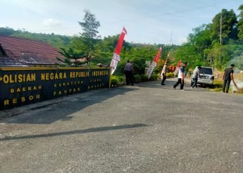 Dalam Menyambut HUT Kemerdekaan RI ke – 79 Dan Hari Jadi Kabupaten Pakpak Bharat ke -21 Polres Pakpak Bharat Lakukan Korve