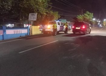 Polres Sibolga Laksanakan Blue Light Patrol, Yang Dilaksanakan Sat Lantas
