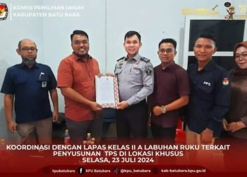 KPU Batubara Tetapkan TPS khusus