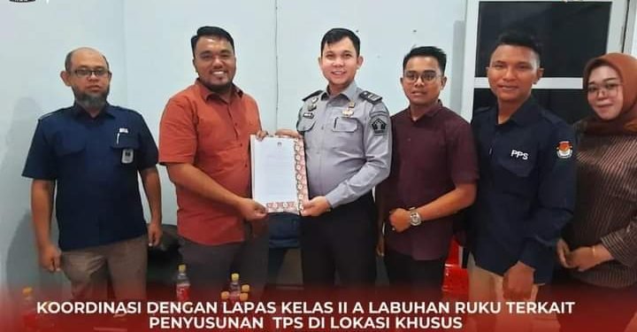 KPU Batubara Tetapkan TPS khusus