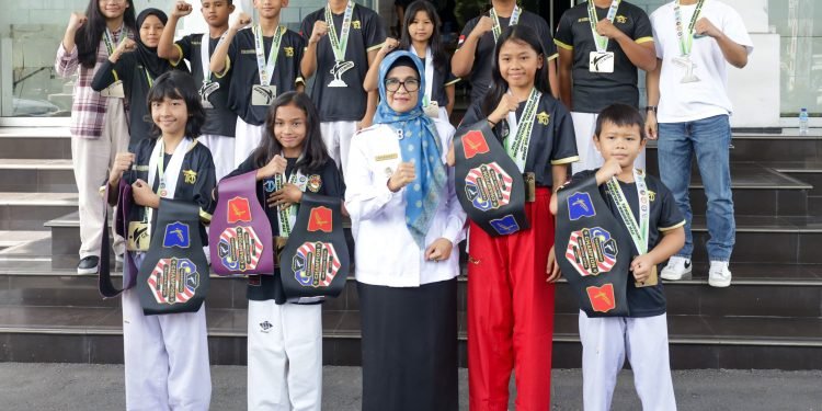 Wali Kota Pematangsiantar sambut kehadiran atlet Marihat Inti Martial Arts Club
