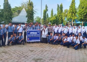 Operasi Patuh Toba 2024, Satlantas Polres Langkat Goes to School