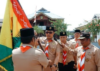 Komitmen Berantas Narkoba, Pj. Bupati Heri Terima Bendera Kirab Tangkal Napza