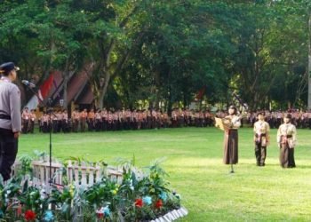 Kapolres Langkat AKBP David Triyo Prasojo Buka Perkemahan Pramuka: Membentuk Generasi Berkarakter dan Mandiri