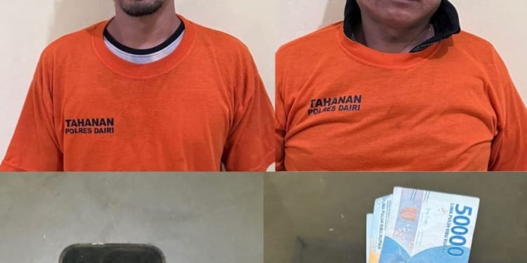 Sat Res Narkoba Polres Dairi Bongkar Sindikat Jual Beli Sabu di Tigalingga. 2 Orang Turut Diamankan