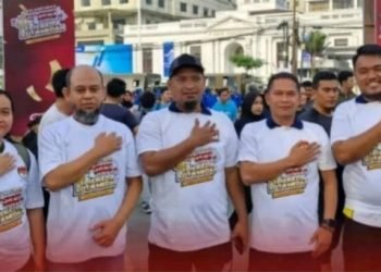 KPU Kab. Batubara mengikuti kegiatan peluncuran Maskot dan Jingle Pemilihan Walikota dan Wakil Walikota Medan