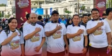 KPU Kab. Batubara mengikuti kegiatan peluncuran Maskot dan Jingle Pemilihan Walikota dan Wakil Walikota Medan