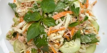 Terancam (Traditional Indonesian Salad)