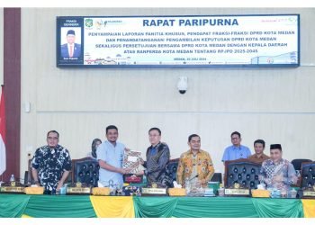 Ranperda RPJPD Kota Medan 2025 – 2045 Disahkan Bobby Nasution, Wujudkan Visi Medan