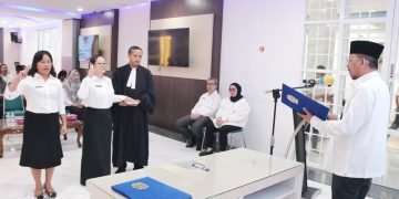 Kadis Kominfo Sumut Lantik Dua Orang PPPK