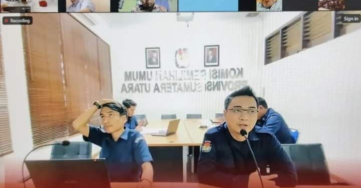 KPU Kabupaten Batu Bara hadiri Rapat Kordinasi Penyusunan Laporan SPIP Pilkada 2024