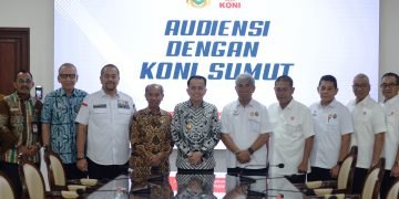 PON XXI Semakin Dekat Pj Gubsu Minta KONI dan Dispora Pantau Perkembangan Atlet