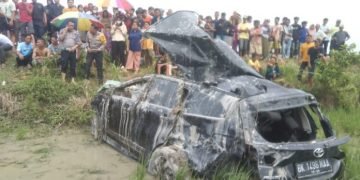 Korban Kritis Tertabrak Kereta Api di Lubuk Pakam Akhirnya Meninggal