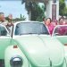 Tinggalkan Polda Sumut, Komjen Agung bersama Istri Pakai Mobil VW Beetle