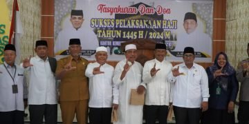 Tasyakuran Penyelenggaraan Haji 2024: Pj. Bupati Langkat doakan Semua Jemaah Haji Mabrur