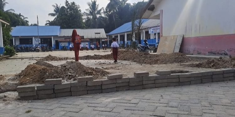 Diduga Jadi Anak Main, SDN 02 Petatal Menerima DAK Berturut-turut Dari T. A 2023-2024?