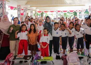 Dalam Menyemarakkan HUT ke-79 Kemerdekaan Republik Indonesia, Walikota Pematangsiantar ikut mendukung Lomba Mewarnai anak-anak