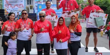 Wali Kota Pematangsiantar menghadiri Car Free Day (CFD) Bertajuk Gempita Kemerdekaan Republik Indonesia ke-79