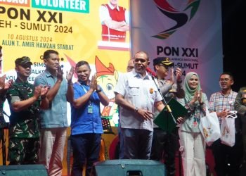 Pj. Bupati Langkat Faisal Hasrimy Ajak Masyarakat Sukseskan PON XXI Aceh-Sumut 2024 melalui Peran Aktif sebagai Volunteer