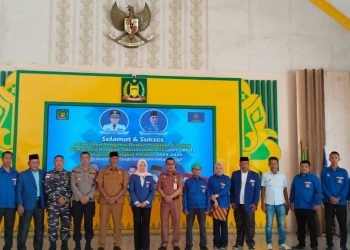 Kapolres Langkat Hadiri pelantikan pengurus Dewan Pimpinan Cabang Himpunan Nelayan Seluruh Indonesia