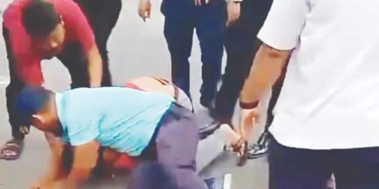 Miris! Satpam Dinas P3AKB Sumut Dikeroyok Petugas Dishub