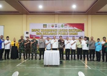 Pj Bupati Langkat Faisal Hasrimy Tekankan Pentingnya Kolaborasi Lintas Sektoral untuk Sukseskan Pilkada Damai 2024