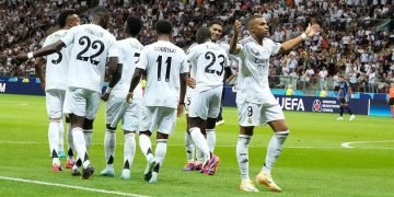 Hasil Real Madrid Vs Atalanta 2-0, Mbappe Bawa Los Blancos ke Rekor Piala Super