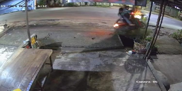 Unit Reskrim Dan Lantas Polsek Sunggal Lakukan Lidik Kasus Laka tunggal, Korban Hpm Bukan Dibegal