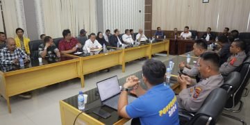 Sekda Kota Pematangsiantar Junaedi Antonius Sitanggang SSTP MSi menghadiri acara Rapat Visitasi Technical Delegate (TD) PON XXI Aceh-Sumut