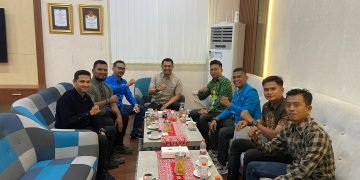 Jelang Musdah, Caretaker DPD KNPI Audiensi ke Pj Bupati Heri Wahyudi