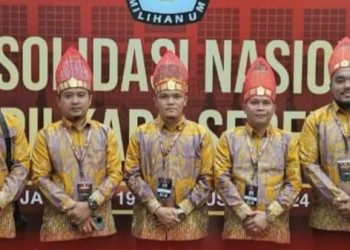 KPU Kab. Batubara Mengikuti Rapat Konsolidasi Nasional KPU RI Jakarta