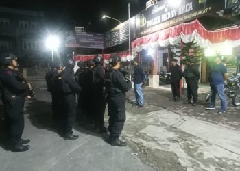 Baru Sertijab Dipolsek Medan Area, Kanit Reskrim Dan Tim Patroli Langsung Giat Rajia Kejahatan Jalanan