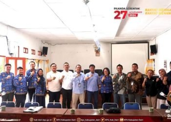KPU Dairi Koordinasi Dengan Bappeda Kabupaten Dairi