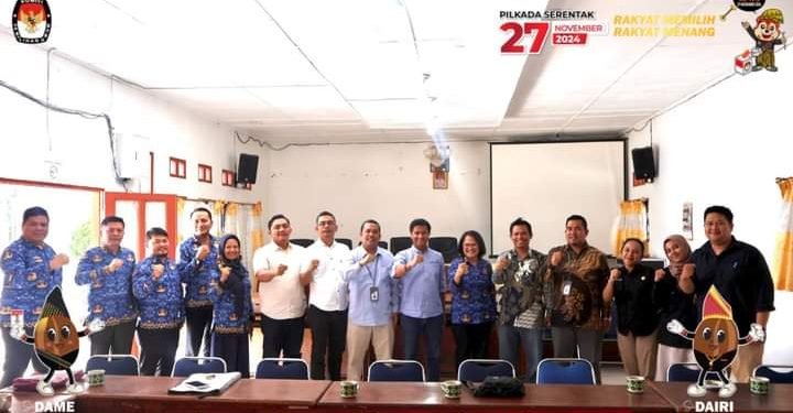 KPU Dairi Koordinasi Dengan Bappeda Kabupaten Dairi