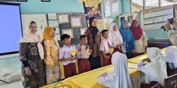 FK USU Sosialisasi Gizi Seimbang kepada Siswa SD