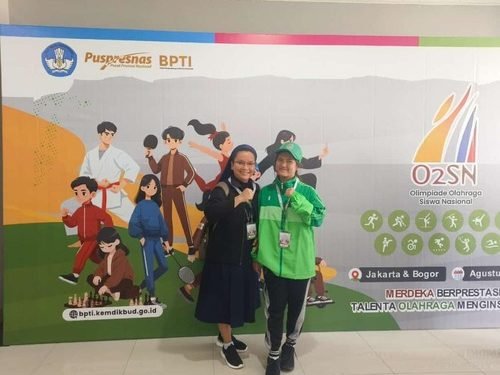 Siswa SLB B Karya Murni Medan Ikuti O2SN 2024