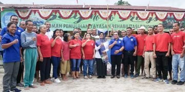Wali Kota Pematangsiantar berkunjung dan memberikan bantuan kepada Yayasan Rehabilitasi Rindung