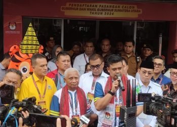Bobby-Surya di KPU Sumut Diawasi KPU RI dan Bawaslu RI
