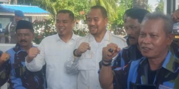 Delapan Partai Politik Antarkan BAHARUDDIN-SYAFIZAL Mendaftar Ke KPU BATU BARA