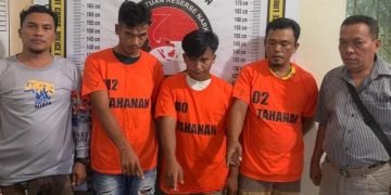 Polsek Tanah Jawa Ringkus Tiga Tersangka Penyalahgunaan Narkoba di Afdeling IV Kebun Marihat